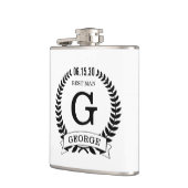 Flasques Meilleures initiales de l'homme (Gauche)