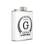 Flasques Meilleures initiales de l'homme (Droite)