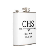 Flasques Meilleures initiales de l'homme (Droite)