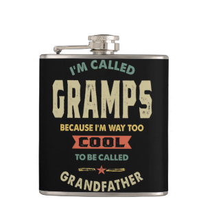 Flasques Mens Je suis appelé Gramps Cool grand-père cadeau