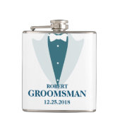 Flasques Mens Tuxedo et Groomsmen Mariage (Devant)