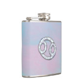 Flasques Mère du cancer du perle Symbole zodiaque Décor (Droite)