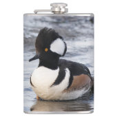 Flasques Merganseur à capuchon en mouvement (Devant)