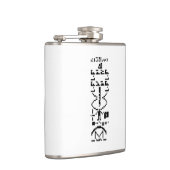 Flasques Message binaire Arecibo 1974 (Droite)