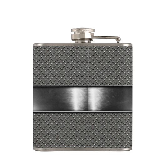 Flasques Métal en acier simple (Dos)