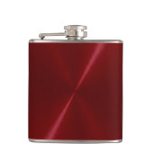 Flasques Métal métallique rouge (Devant)