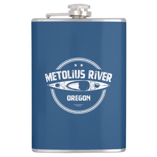 Flasques Metolius River Oregon Kayaking (Devant)