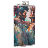 Flasques Miami Bachata Dance Dream Peinture (Droite)