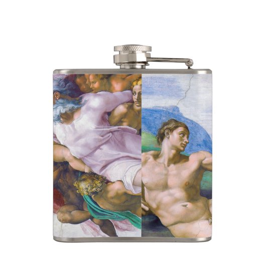 Flasques Michelangelo - Création d'Adam Isolé (Dos)