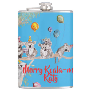 Flasques Mignon Koala Koalas Joyeux Noël Koala-mus Filles