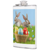 Flasques Mignonne Bunnyfor Pâques pour une humeur positive (Gauche)