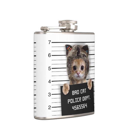 Flasques Mignonne chat mauvais garçon (Droite)