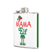 Flasques Mignonne Noël Fêtes Mama Elf (Gauche)