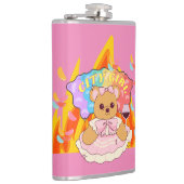 Flasques Mikitiez été en peluche d'ours gelée feu de vin ro (Droite)