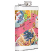 Flasques Mikitiez fraise yogert usaflag burger fruit (Droite)