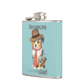 Flasques Mini American Shepherd Dad (Gauche)