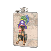 Flasques Miniature Pinscher Pirate (Gauche)
