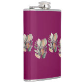 Flasques Minimal Botanical Leaf Pattern (Droite)