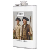 Flasques Minutemen in training. (Gauche)