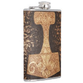 Flasques Mjolnir, marteau de Thor (Droite)