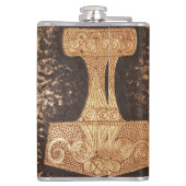 Flasques Mjolnir, marteau de Thor (Dos)