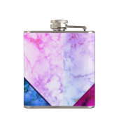 Flasques Mme Rainbow Marble Mountains Color Block Personnal (Dos)