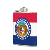 Flasques Modèle de drapeau d'État du Missouri (Gauche)