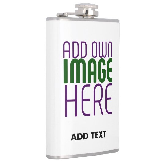 FLASQUES MODÈLE DE TEXTE D'IMAGE BLANCHE SIMPLE MODERNE (Droite)