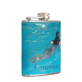 Flasques Modèle féminin nageant à Thunder_Cove (Droite)