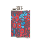 Flasques Modèle floral de Doodle (Gauche)