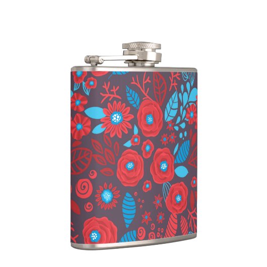 Flasques Modèle floral de Doodle (Droite)