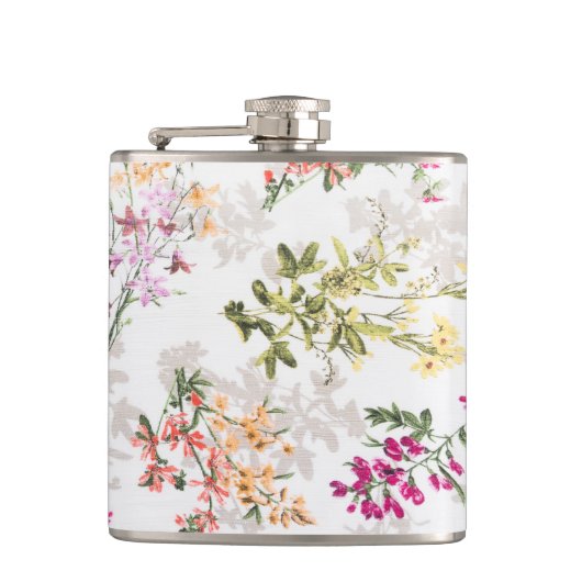 Flasques Modèle floral doux (Devant)