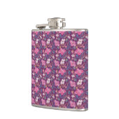 Flasques Modèle floral rétro chic (Gauche)