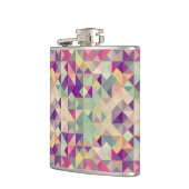 Flasques Modèle géométrique de hippies vintages (Gauche)