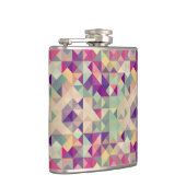 Flasques Modèle géométrique de hippies vintages (Droite)