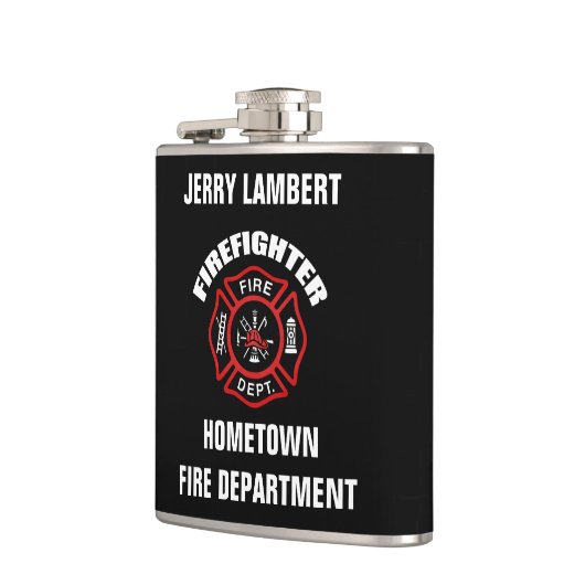 Flasques Modèle nommé de sapeur-pompier (Gauche)