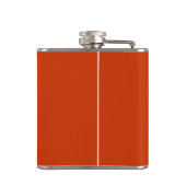 Flasques Modèle orange brûlé (Dos)