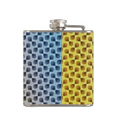 Flasques Modern abstract digital pattern design 1243 (Dos)