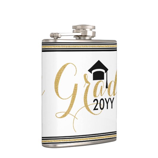 Flasques Moderne Grad 2016 Parties scintillant d'or Design  (Droite)