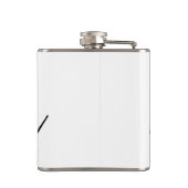 Flasques Moderne maman Noir et Blanc Personnalisé (Dos)