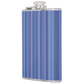 Flasques Moderne Rayure Bleue Violette (Gauche)