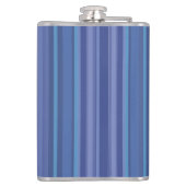 Flasques Moderne Rayure Bleue Violette (Dos)