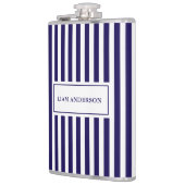 Flasques Moderne Simple Personnalisé Marine Vertical Strite (Gauche)