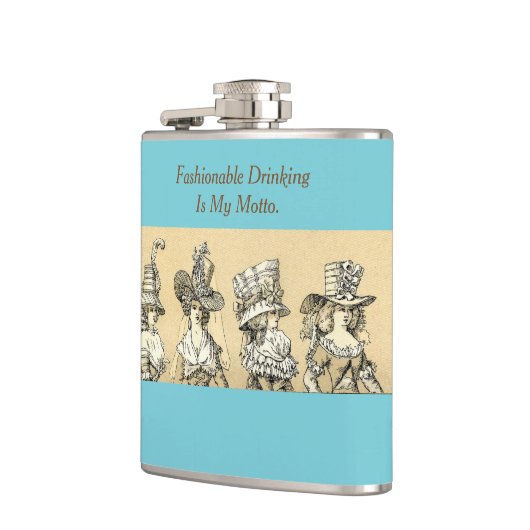 Flasques Modes potables drôles de femmes de citation (Gauche)