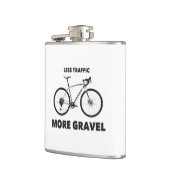 Flasques Moins de circulation, plus de gravier (Gauche)