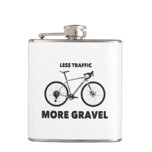 Flasques Moins de circulation, plus de gravier