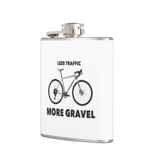 Flasques Moins de trafic Plus de gravier (Gauche)