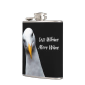 Flasques Moins De Vin. *Drôle cadeau* (Gauche)