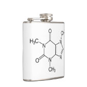 Flasques Molécule de caféine Chimie Café Atomes (Droite)