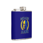 Flasques Molon Labe Casque spartiate Laurels Bleu (Droite)